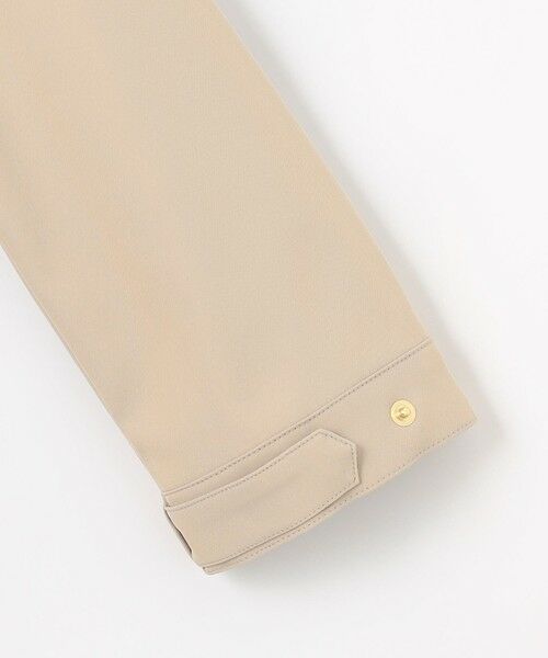 L size ONWARD(大きいサイズ) / エルサイズオンワード その他アウター | 【洗える・撥水】ドライツイルストレッチ ノーカラー コート | 詳細11