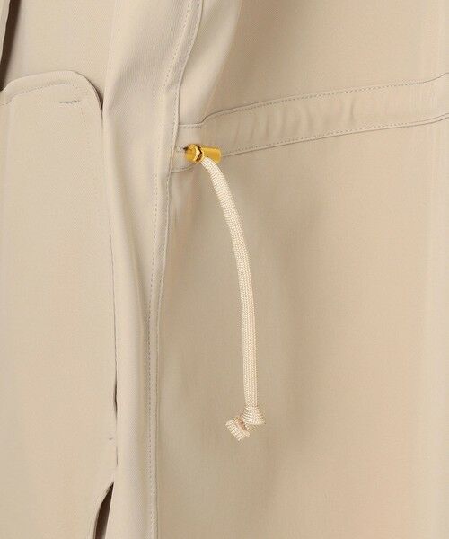 L size ONWARD(大きいサイズ) / エルサイズオンワード その他アウター | 【洗える・撥水】ドライツイルストレッチ フーディ アウター | 詳細15