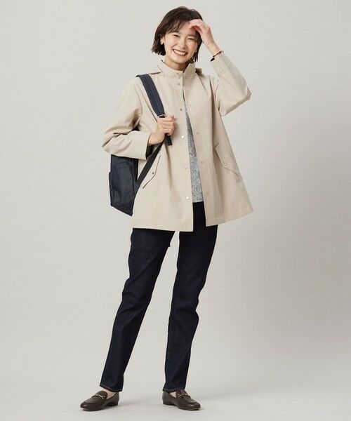 L size ONWARD(大きいサイズ) / エルサイズオンワード その他アウター | 【洗える・撥水】ドライツイルストレッチ フーディ アウター | 詳細6