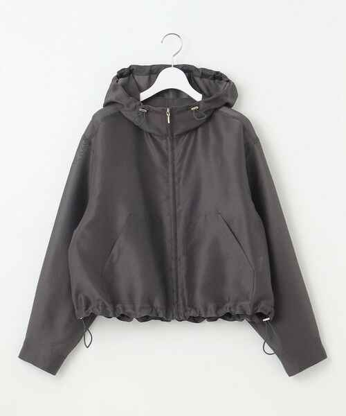 L size ONWARD(大きいサイズ) / エルサイズオンワード その他アウター | 【SLOW/一部店舗限定】シアーフォルム ブルゾン | 詳細1