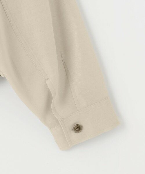 L size ONWARD(大きいサイズ) / エルサイズオンワード その他アウター | 【SLOW/一部店舗限定】シアーフォルム ブルゾン | 詳細10