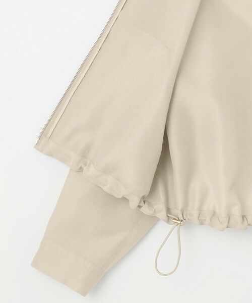 L size ONWARD(大きいサイズ) / エルサイズオンワード その他アウター | 【SLOW/一部店舗限定】シアーフォルム ブルゾン | 詳細11