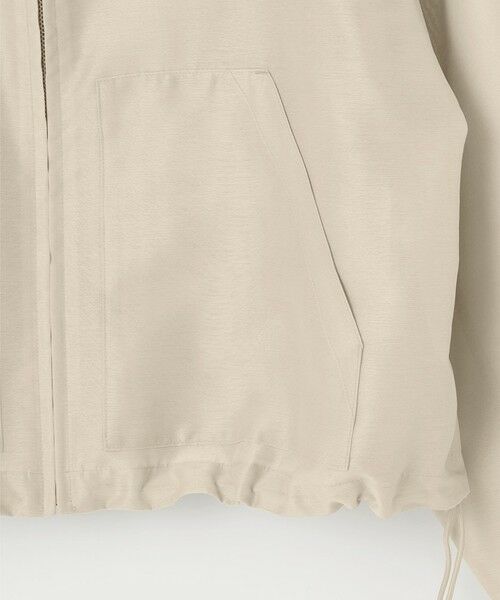 L size ONWARD(大きいサイズ) / エルサイズオンワード その他アウター | 【SLOW/一部店舗限定】シアーフォルム ブルゾン | 詳細5