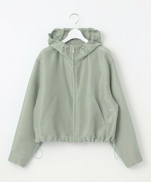 L size ONWARD(大きいサイズ) / エルサイズオンワード その他アウター | 【SLOW/一部店舗限定】シアーフォルム ブルゾン | 詳細15