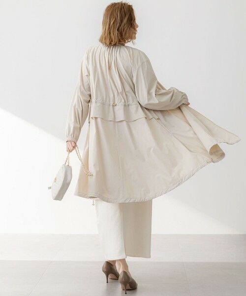 L size ONWARD(大きいサイズ) / エルサイズオンワード ナイロンジャケット | 【撥水加工】ナイロン2WAYストレッチ ロングアウター | 詳細12