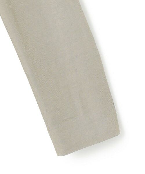 L size ONWARD(大きいサイズ) / エルサイズオンワード ノーカラージャケット | Vi/Ly/Liツイル  ノーカラージャケット | 詳細9