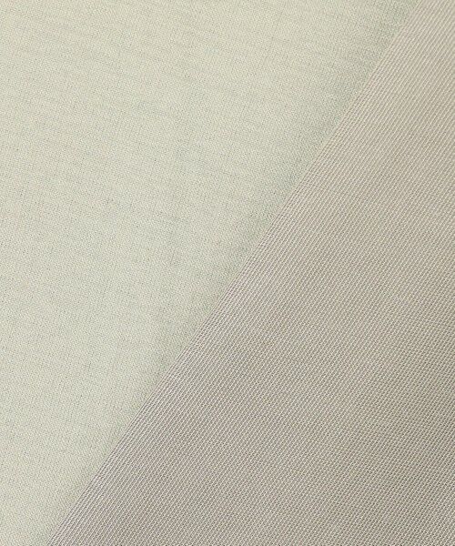 L size ONWARD(大きいサイズ) / エルサイズオンワード ノーカラージャケット | Vi/Ly/Liツイル  ノーカラージャケット | 詳細12