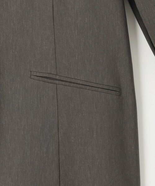 L size ONWARD(大きいサイズ) / エルサイズオンワード テーラードジャケット | 【セットアップ対応】セルロースリネンストレッチ テーラード ジャケット | 詳細10