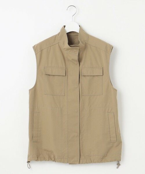 L size ONWARD(大きいサイズ) / エルサイズオンワード ベスト | 【SLOW/一部店舗限定】ミリタリー ベスト | 詳細15