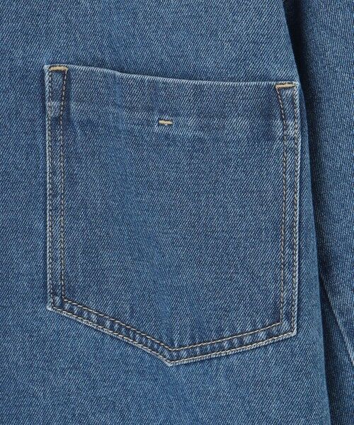 L size ONWARD(大きいサイズ) / エルサイズオンワード Gジャン・デニムジャケット | 【SLOW/一部店舗限定】LIGHT DENIM ジャケット | 詳細8