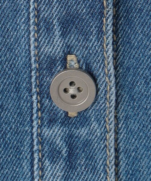 L size ONWARD(大きいサイズ) / エルサイズオンワード Gジャン・デニムジャケット | 【SLOW/一部店舗限定】LIGHT DENIM ジャケット | 詳細9