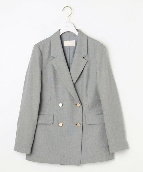 L size ONWARD(大きいサイズ) / エルサイズオンワード テーラードジャケット | 【洗える】褒めらレディテーラード ジャケット | 詳細3