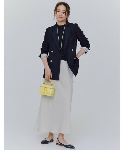 L size ONWARD(大きいサイズ) / エルサイズオンワード テーラードジャケット | 【洗える】褒めらレディテーラード ジャケット | 詳細5