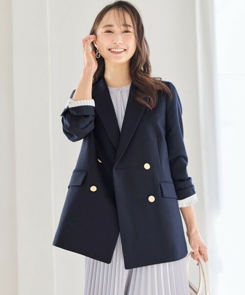 L size ONWARD(大きいサイズ) / エルサイズオンワード テーラードジャケット | 【洗える】褒めらレディテーラード ジャケット | 詳細6