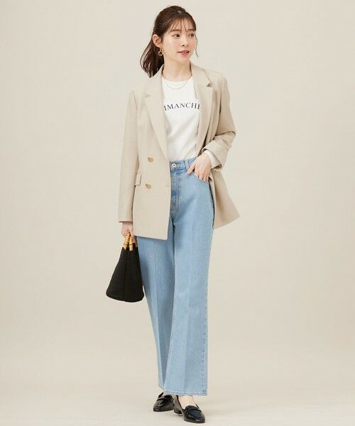 L size ONWARD(大きいサイズ) / エルサイズオンワード テーラードジャケット | 【洗える】褒めらレディテーラード ジャケット | 詳細14