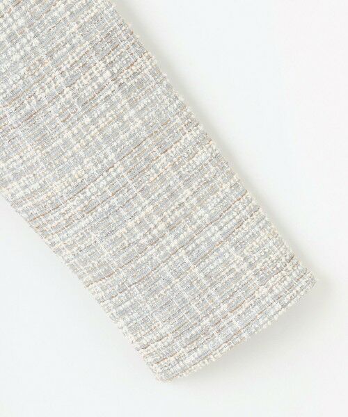 L size ONWARD(大きいサイズ) / エルサイズオンワード ノーカラージャケット | 【2SET】ウォッシャブルジャケット × ブラウス セット | 詳細10