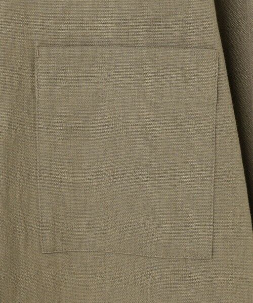 L size ONWARD(大きいサイズ) / エルサイズオンワード その他アウター | 【洗える】ドビーオックスストレッチシャツ アウター | 詳細10