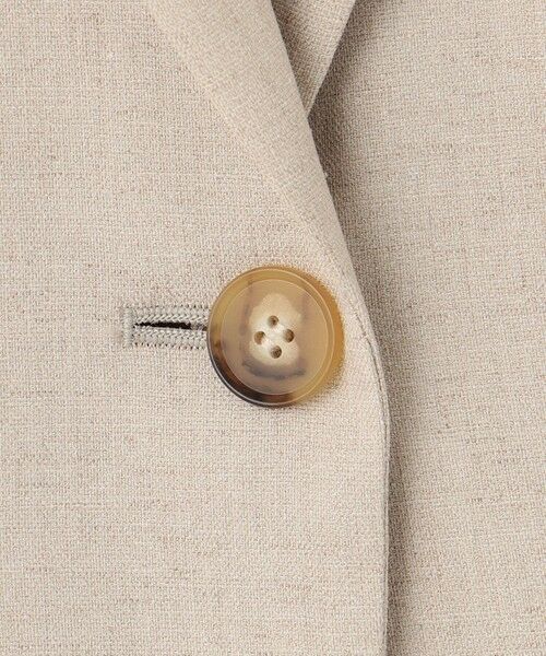 L size ONWARD(大きいサイズ) / エルサイズオンワード テーラードジャケット | 【セットアップ対応/防シワ性/洗える】アイアスマットストレッチ テーラード ジャケット | 詳細11