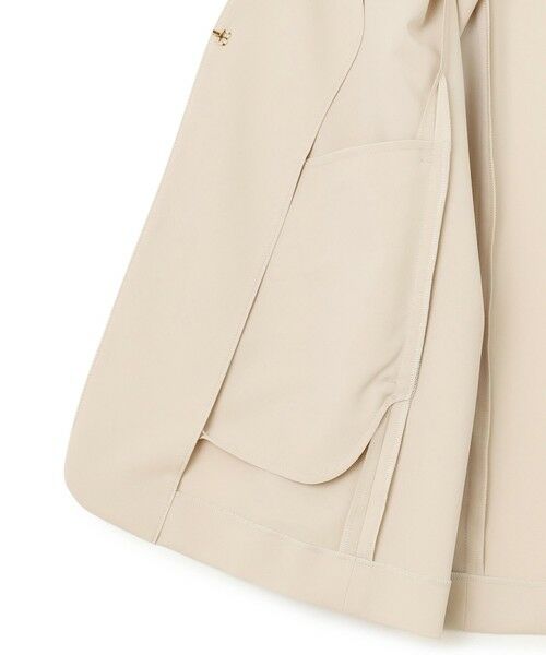 L size ONWARD(大きいサイズ) / エルサイズオンワード ノーカラージャケット | 【セットアップ対応/洗える】2WAYストレッチツイル ジャケット | 詳細9