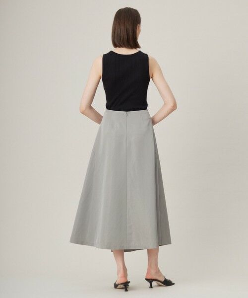 L size ONWARD(大きいサイズ) / エルサイズオンワード タンクトップ | 【洗える】オーガニックリブタンク カットソー | 詳細4