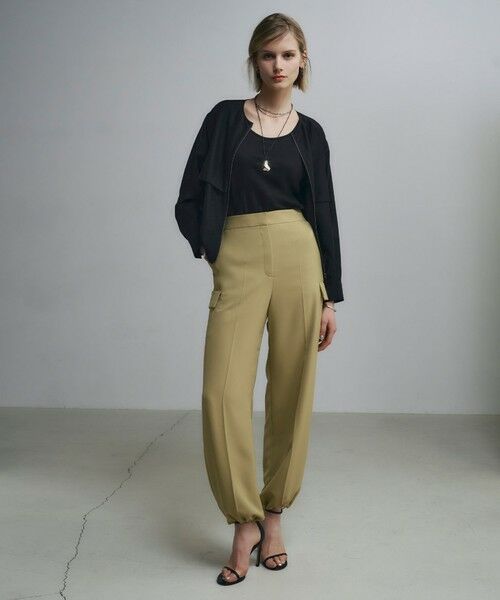 L size ONWARD(大きいサイズ) / エルサイズオンワード タンクトップ | 【洗える】ベーシックインナー タンクトップカットソー | 詳細1