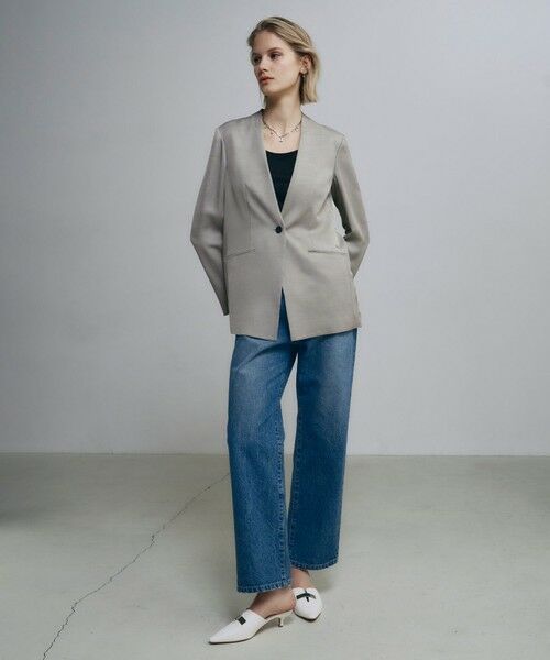 L size ONWARD(大きいサイズ) / エルサイズオンワード タンクトップ | 【洗える】ベーシックインナー タンクトップカットソー | 詳細2