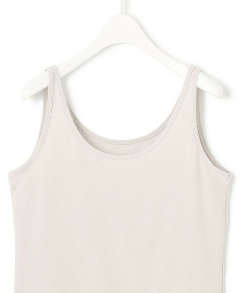 L size ONWARD(大きいサイズ) / エルサイズオンワード タンクトップ | 【洗える】ベーシックインナー タンクトップカットソー | 詳細4