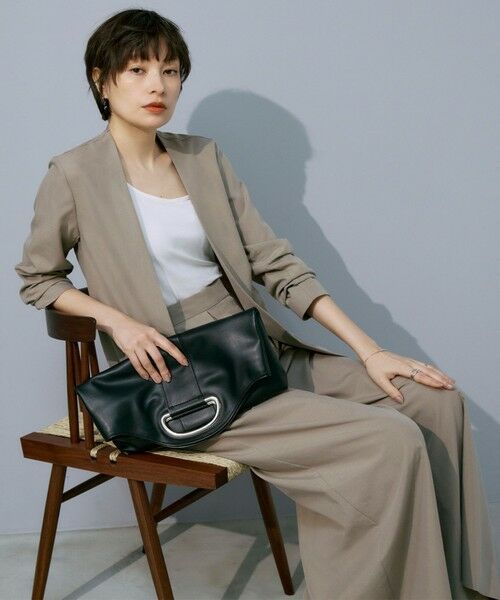 L size ONWARD(大きいサイズ) / エルサイズオンワード タンクトップ | 【洗える】ベーシックインナー タンクトップカットソー | 詳細10