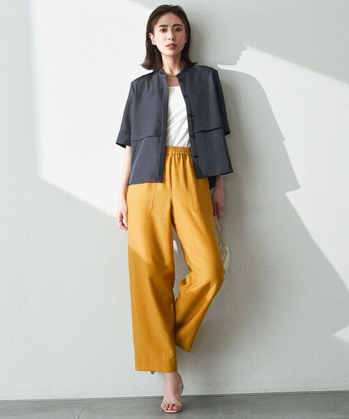 L size ONWARD(大きいサイズ) / エルサイズオンワード キャミソール・チューブトップ | 【洗える】ベーシックインナー キャミソール | 詳細12