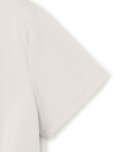 L size ONWARD(大きいサイズ) / エルサイズオンワード カットソー | 【洗える】 スーペリアジャージー Uネック半袖プルオーバー | 詳細6