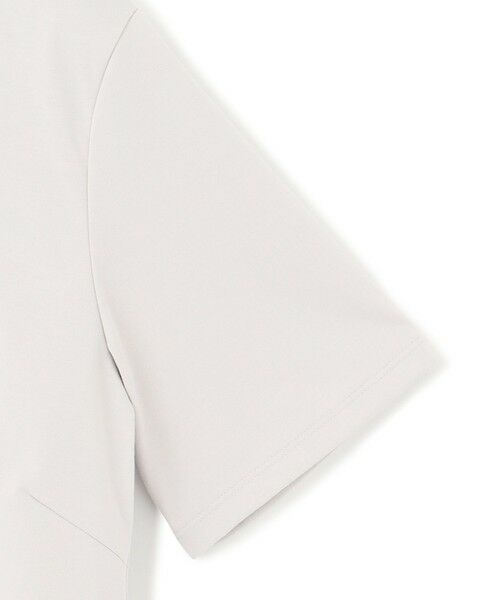 L size ONWARD(大きいサイズ) / エルサイズオンワード カットソー | 【洗える】 スーペリアジャージー Vネック半袖プルオーバー | 詳細3