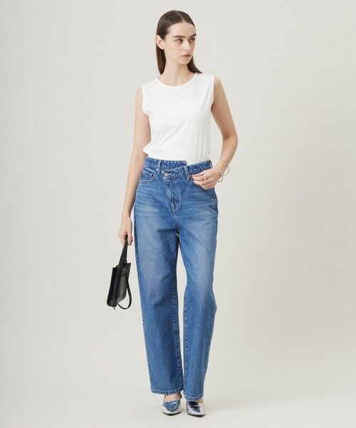 L size ONWARD(大きいサイズ) / エルサイズオンワード カットソー | 【洗える】ベーシックインナー ノースリーブカットソー | 詳細9