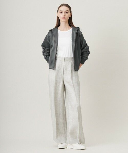 L size ONWARD(大きいサイズ) / エルサイズオンワード カットソー | 【洗える】ベーシックインナー ノースリーブカットソー | 詳細11