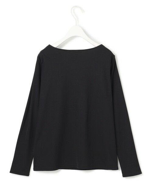 L size ONWARD(大きいサイズ) / エルサイズオンワード カットソー | 【洗える】 PlaXフィラメントジャージー シアーコンビカットソー | 詳細8