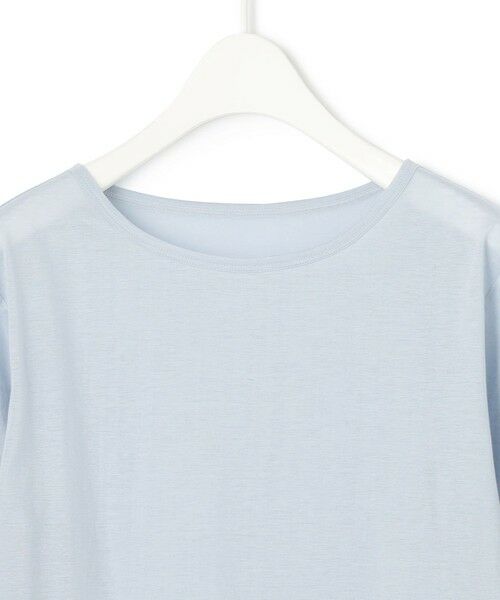 L size ONWARD(大きいサイズ) / エルサイズオンワード カットソー | 【洗える】46Gハンドレッドジャージー プルオーバー | 詳細11