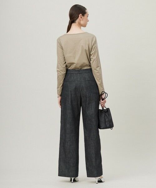 L size ONWARD(大きいサイズ) / エルサイズオンワード カットソー | 【洗える】46Gハンドレッドジャージー プルオーバー | 詳細17