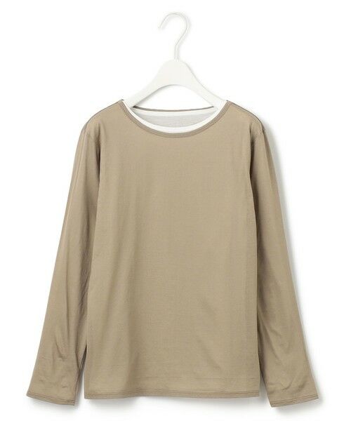 L size ONWARD(大きいサイズ) / エルサイズオンワード カットソー | 【洗える】46Gハンドレッドジャージー プルオーバー | 詳細18