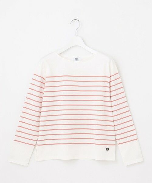 L size ONWARD(大きいサイズ) / エルサイズオンワード カットソー | バスクボーダー カットソー | 詳細4