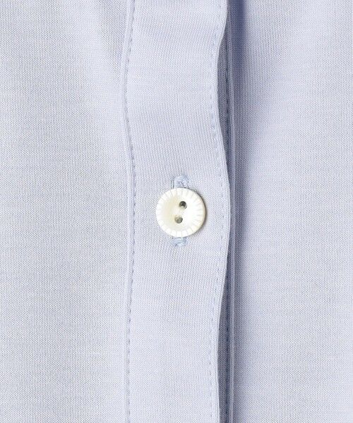 L size ONWARD(大きいサイズ) / エルサイズオンワード カットソー | 【洗える】プレーティングジャージー バンドカラー カットソー | 詳細19