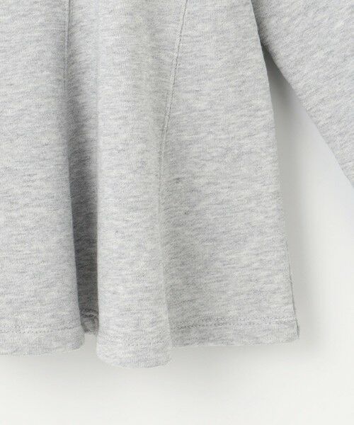 L size ONWARD(大きいサイズ) / エルサイズオンワード カットソー | 【SLOW/一部店舗限定】好評につき追加生産！ハイゲージテリー スウェット デザイン カットソー | 詳細5