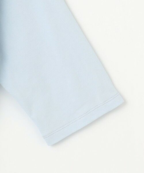 L size ONWARD(大きいサイズ) / エルサイズオンワード カットソー | 【SLOW/一部店舗限定】MVSコットン カシュクール 5分丈 Tシャツ | 詳細7