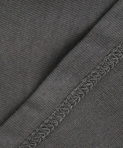 L size ONWARD(大きいサイズ) / エルサイズオンワード カットソー | 【SLOW/一部店舗限定】MVSコットン フレア袖 ロゴTシャツ | 詳細9