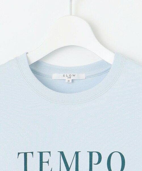 セール】 【SLOW/一部店舗限定】MVSコットン ロゴTシャツ セール】 【SLOW/一部店舗限定】MVSコットン ロゴTシャツ