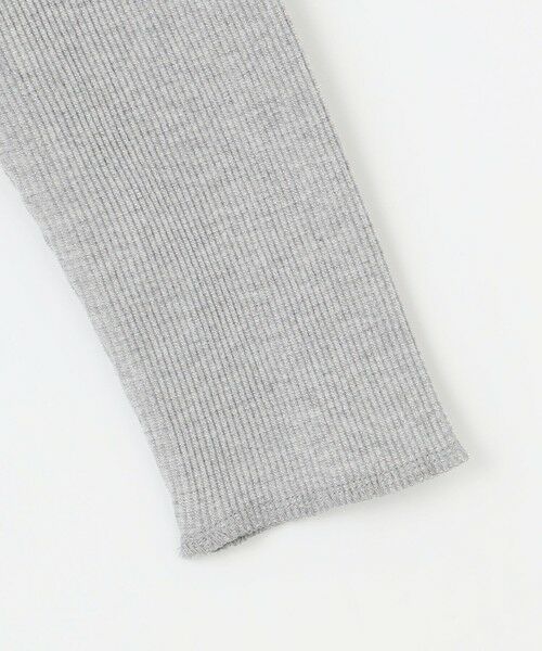 L size ONWARD(大きいサイズ) / エルサイズオンワード カットソー | 【SLOW/一部店舗限定】ラメリブジャージー ロングTシャツ | 詳細10