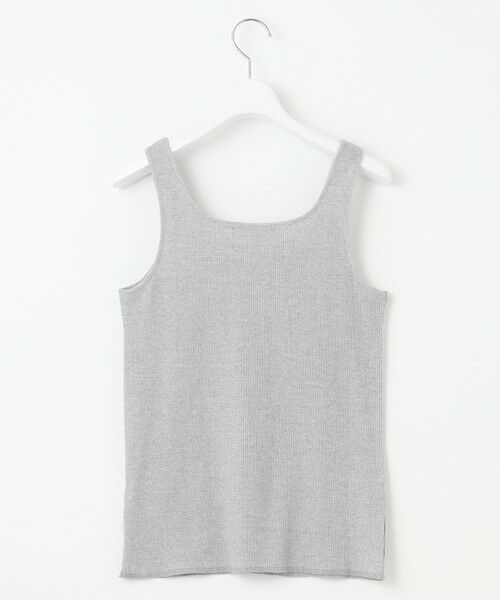 L size ONWARD(大きいサイズ) / エルサイズオンワード タンクトップ | 【SLOW/一部店舗限定】好評につき新色追加！ラメリブジャージー タンクトップ | 詳細14