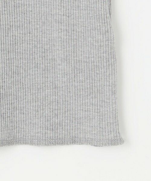 L size ONWARD(大きいサイズ) / エルサイズオンワード タンクトップ | 【SLOW/一部店舗限定】好評につき新色追加！ラメリブジャージー タンクトップ | 詳細17