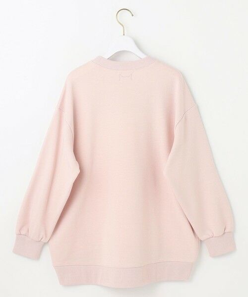 L size ONWARD(大きいサイズ) / エルサイズオンワード スウェット | 【貴島明日香さんコラボ】ラメ裏毛猫トレーニャー | 詳細8