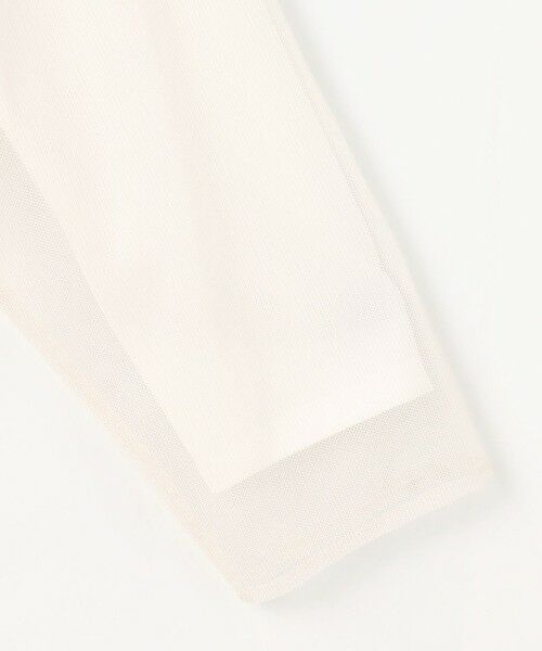 L size ONWARD(大きいサイズ) / エルサイズオンワード カットソー | 【貴島明日香さんコラボ】チュールレイニャード猫 Tシャツ | 詳細8