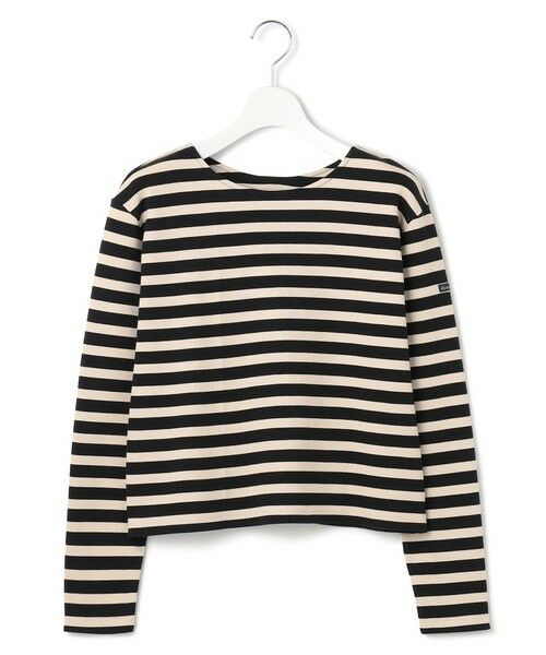 L size ONWARD(大きいサイズ) / エルサイズオンワード カットソー | 【CanCam４月号掲載/洗える】Armor-lux スムース バックボタン ボーダー カットソー | 詳細10