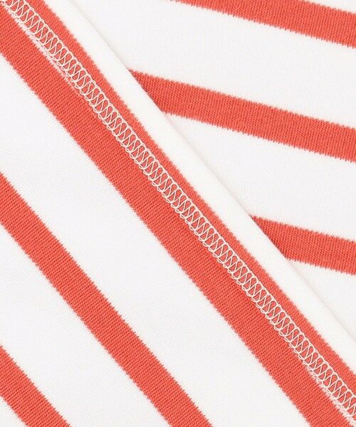 L size ONWARD(大きいサイズ) / エルサイズオンワード カットソー | 【洗える】Armor-lux スムース クロップド  ボーダー カットソー | 詳細14